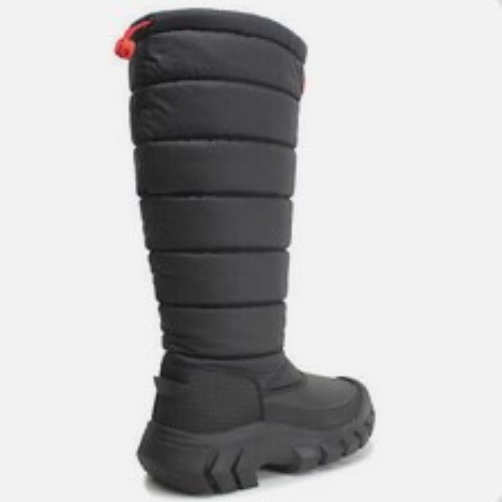 Hunter Womens Boots Intrepid Tall Snow Casual Slip-On Calf Length Boot NIB - Picture 3 of 6